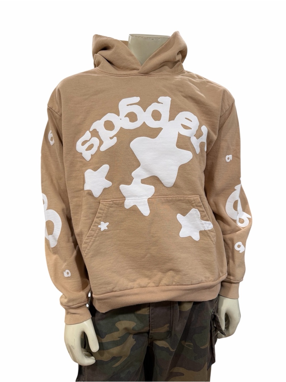 Sp5der Worldwide Beluga Hoodie Size L
